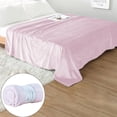 thumbnail image 2 of Hugging Soft for Sofas Beds Blankets Lightweight Summer Cool Blanket Cooling Comforter Double-Sided Cold Tech Fabric Luxury Blanket Microfiber Cooling Throw Blanket for Night Sweats Decorative, 2 of 9