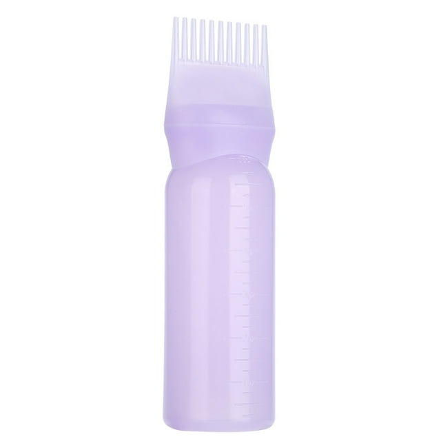 LHCER Hair Tools,3 Colors Hair Dyeing Bottle Brush Shampoo Hair Color Oil Comb Applicator Tool, Hair Color Tool