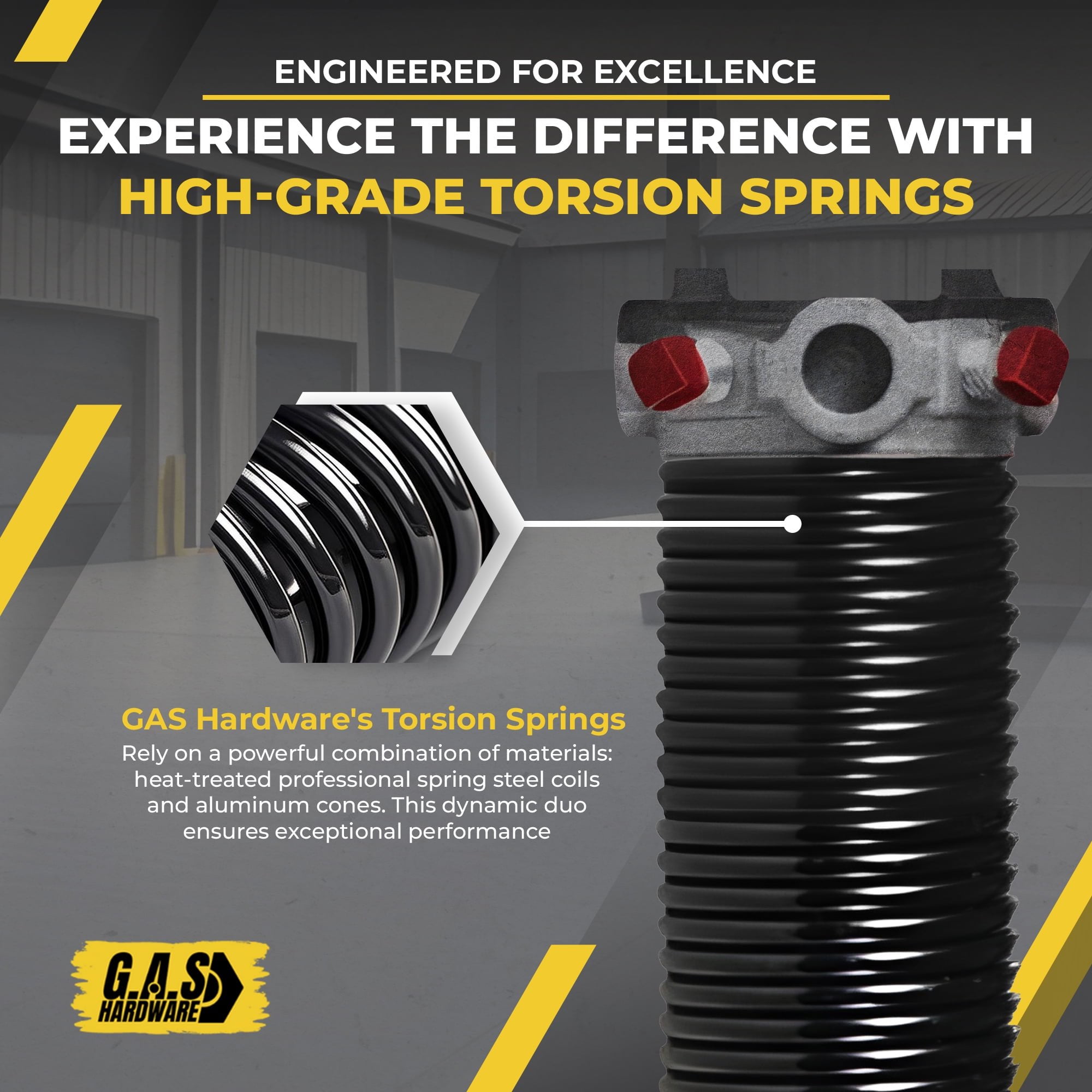 Garage Door Torsion Spring 207x1.75x30 Includes 1" Bhutan - View #12