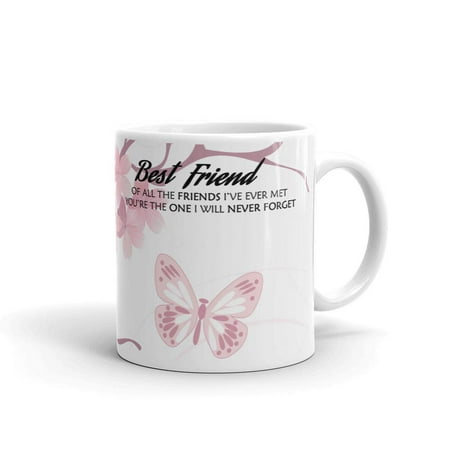 Best Friend The Friend's I Have Met Coffee Tea Ceramic Mug Office Work Cup