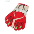 thumbnail image 2 of BadPiggies Lovely Ski Gloves Winter Outdoor Snow Waterproof with Warm Fleece Lining Mitten for Kids Boys and Girls 4-7 Years (Red), 2 of 9