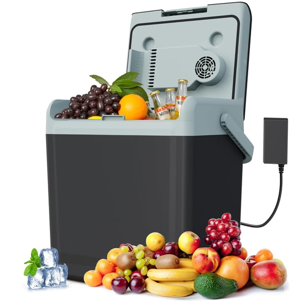 Nevera Eléctrica y Calentadora Portátil SUNVIVI 25QT para Auto