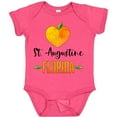 thumbnail image 3 of Inktastic St. Augustine Florida Orange in Heart Boys or Girls Baby Bodysuit, 3 of 5