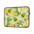 thumbnail image 2 of Bingfone Cartoon Dinosaurs Laptop Sleeve Case 15 Inch, 360° Protective Computer Carrying Bag, 2 of 9