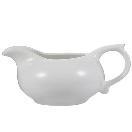 

HOMEMAXS Sauce Container Sauce Boat Ceramic Milk Sauce Cup Ceramic Gravy Boat Gravy Container