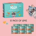 thumbnail image 4 of LOVE, NALA - Natural Adult Cat Wet Food - Pate Chicken with Carrot & Pumpkin Recipe- Grain Free, Non-GMO, Lean Protein, Digestive Fiber Blend, Added Minerals & Vitamins - 12 Pack 2.4 lbs., 4 of 7