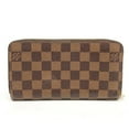 thumbnail image 2 of Pre-Owned LOUIS VUITTON Round Zipper Damier Zippy Wallet N41661 Louis Vuitton Brown Long LV (Good), 2 of 10