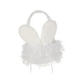 thumbnail image 3 of Cesta Con Orejas De Conejo De Pascua, Cesta De Flores De Conejo Para Tiendas De Hoteles, Suministros Para Fiestas, Encaje Blanco, 3 of 8