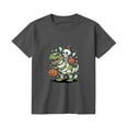 thumbnail image 3 of Byoo Toddler Boys Halloween T Shirt Short Sleeve Crew Neck Graphic Tee Holiday Soft Tshirt, 3 of 4