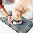 thumbnail image 2 of msiwtych Blue Color Block Pet Feeding Mats, 2 of 7