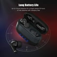 thumbnail image 3 of Wireless Earbuds,Bluetooth 5.0 C5 True Wireless Earbuds Stereo Sound IPX7 Waterproof Bluetooth Earbud with Charging Case,Built-in Mic CVC 8.0 Noise-Cancelling Headset,Black, 3 of 8