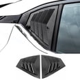 thumbnail image 1 of For 2020-2021 for Nissan Sentra Carbon Fiber Rear Side Window Vent Louver Cover, 1 of 4