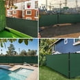 thumbnail image 6 of LITA Green Privacy Fence Screen 6 x 200 ft Outdoor Shade Mesh Cloth for Garden Backyard with Straps, 6 of 7