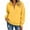Yellow, variant on Women's Hooded Zip Up Sweatshirt Fleece Jacket Casual Long Sleeve Pullover Hoodie Coat Outerwear Winter Fall Fashion Loose Fit Full Zipper Pocket Tops