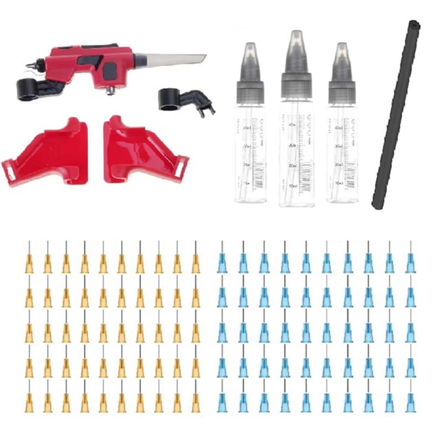 Wash-Free Airbrush with Marker Rack for Scale Model Painting Quick Color Change Hobbyist DIY Craft Tools