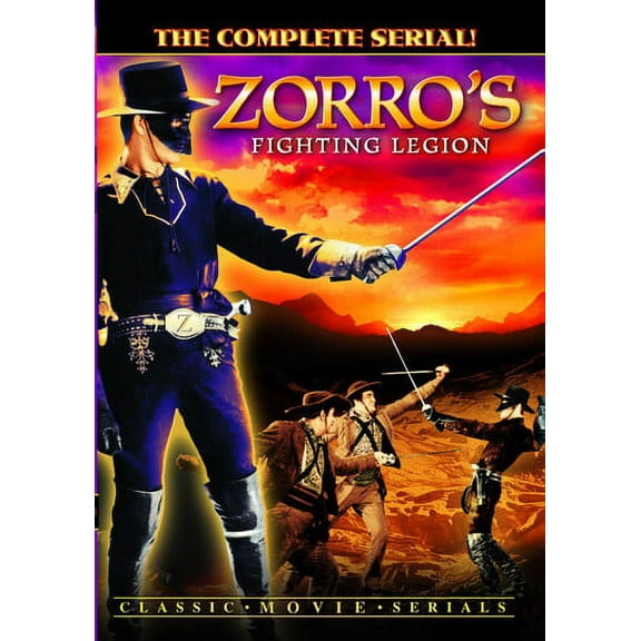 Zorro's Fighting Legion: The Complete Serial (DVD), Alpha Video, Western