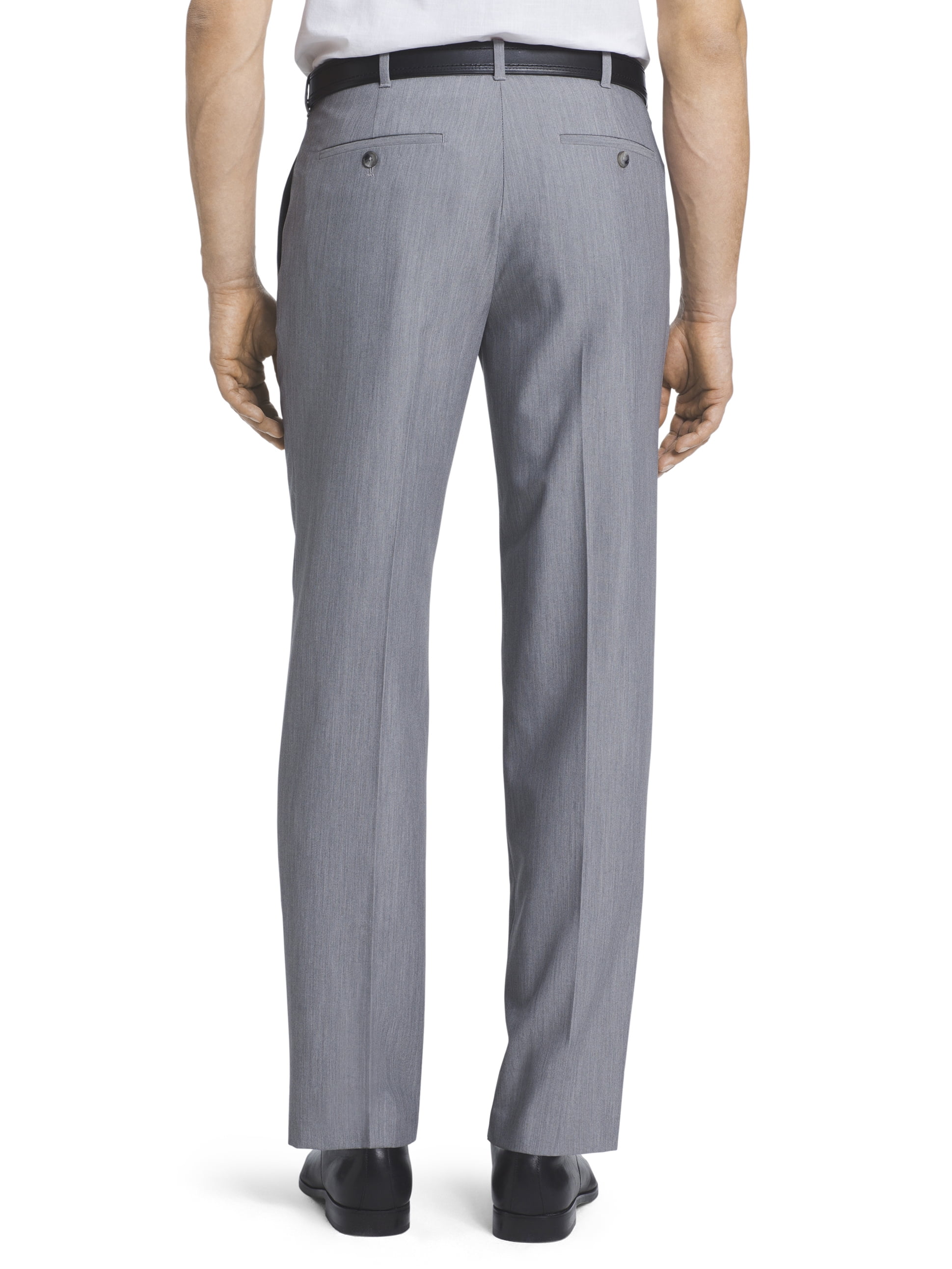 van heusen straight fit flat front