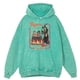 thumbnail image 2 of Sudadera con capucha holgada para hombre con diseño de recetas desgastadas y retro para cocinar con niños, sudadera con capucha de gran tamaño, cálida, 100 % algodón, 2 of 5