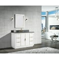 thumbnail image 6 of Avanity Austen-Vs49-G-Gq Austen 48" Free Standing Single Basin Vanity Set - White, 6 of 7