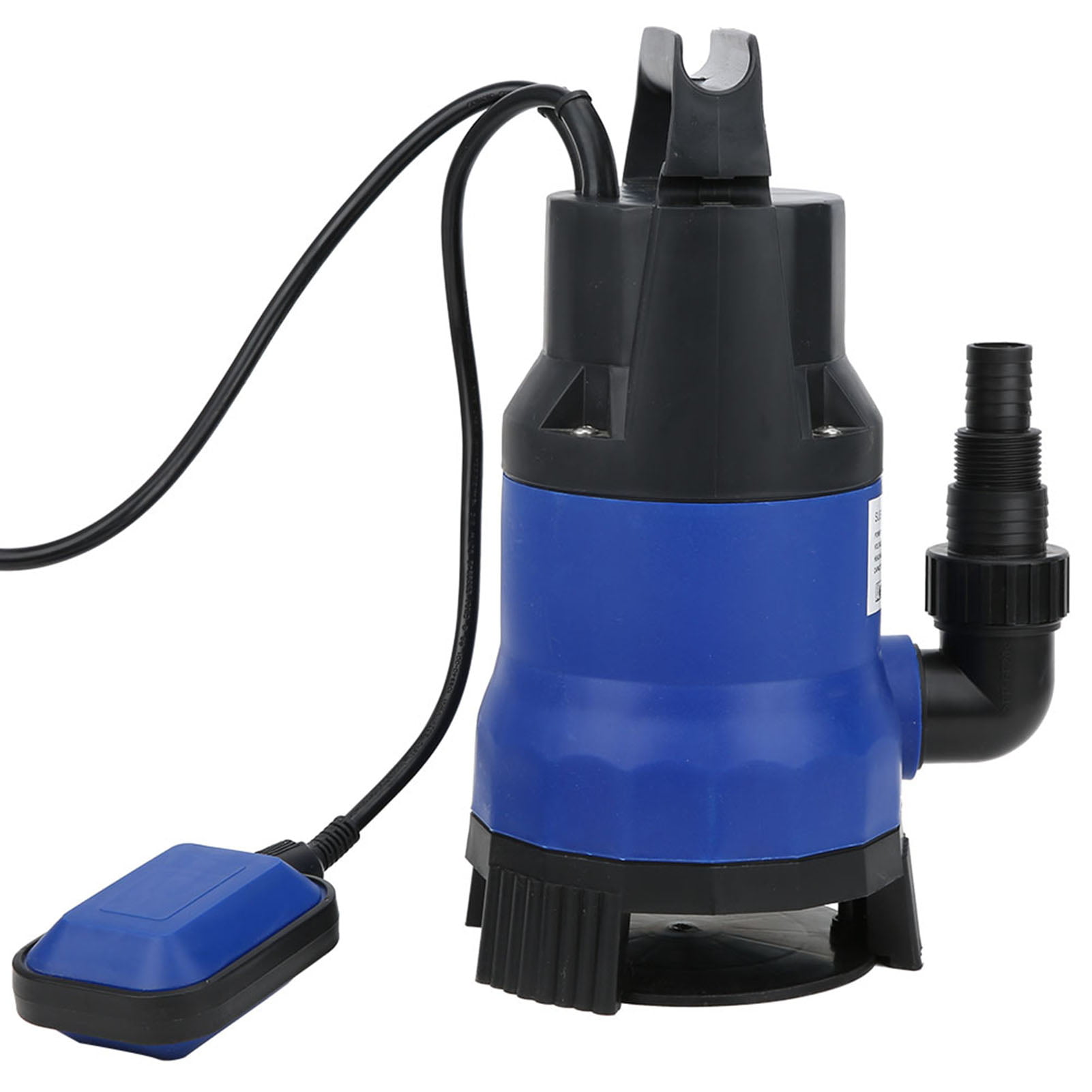US Plug 110V 900W Water Pump Submersible Sewage Sump Aeration Dirty with Built-in Float Switch for Swim Pool Electric Power Tools Blue 