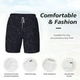 thumbnail image 4 of Kdxio Beautiful Roses Print Men'S Swim Trunks With Compression Liner 7 Inch Inseam Quick Dry Swim Shorts, 4 of 7