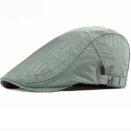 SikaFu Beret Cap Vintage Men Women Newsboy Ivy Flat Cap Adjustable Spring Summer Sun Hat Retro Men Berets Cabbie Driver Men Cap