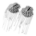 thumbnail image 1 of TISHITA 1 Paire Femmes Hommes Épaulette à Pompon en Cristal Rivet Épaule Planche Marque -, 1 of 8