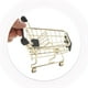 thumbnail image 2 of Carritos de compras en miniatura para supermercado, almacenamiento de escritorio para niñas, soporte para esponja de maquillaje, 3 uds., 2 of 5