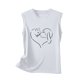 thumbnail image 5 of Verano mujer moda cuello redondo impreso sin mangas casual camisetas sin mangas Fridja gh5155, 5 of 5