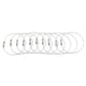 thumbnail image 3 of 20x Cuerda de Alambre para Exteriores Llavero Colgante de Alambre de material acero Inoxidable Colgantes, 3 of 9