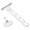 Black Limit lock, variant on Window Restrictor Lock - Child Safety Ventilation Stop with 4 Adjustable Positions