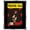 Silver Frame with a Black Mat, variant on 8.5x11 Silver Playbill Frame with White Mat with 1 Openings to Display 1 Playbill - with UV