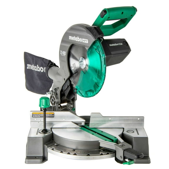 10" Single Bevel Compound Miter Saw Metabo HPT C10FCG2