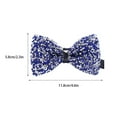 thumbnail image 2 of VONKY Rhinestone Bows Crystal Ties Ornamental Necktie Fashionable Butterfly Knot Festive Adjustable Pre-tied Feast Clothing Accessory 13, 2 of 8