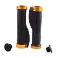 thumbnail image 2 of Handle Grips 5" Long Handle Bar for Road Bikes Folding Bikes Golden, 2 of 8