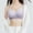 Purple, variant on Women's Push Up Bras Peach Cup Design For Lift & Support Wirefree And Soft T-Shirt Bras Purple