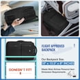 thumbnail image 3 of Mochila de Viaje MATEIN Extra Grande 40L Aprobada para Vuelo con Puerto USB y Compartimento para Zapatos, 3 of 5