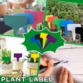 thumbnail image 5 of Garden Plant Markers Purple 100 Set, Indoor Outdoor Plant Stakes Waterproof, Gardening Stakes Plant Name Tags, 5 of 7