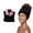 Black, variant on RED by Kiss Extra Wide Spa Headband, Super Absorbent & Soft Fluffy Plush Fleece, Full Hairline Coverage, Essential for Makeup, Skincare, Face Washing, Shower, Sauna, One Size Fits All (Pink)