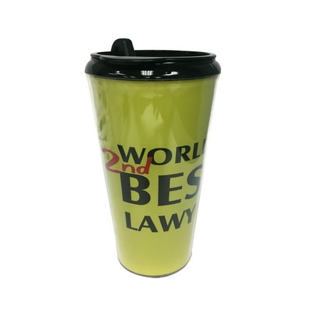 World's 2nd Best Lawyer Travel Coffee Mug Saul Goodman Better Call Greatest