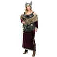 thumbnail image 1 of Women's Plus Sized Viking Goddess Costume, 1 of 2