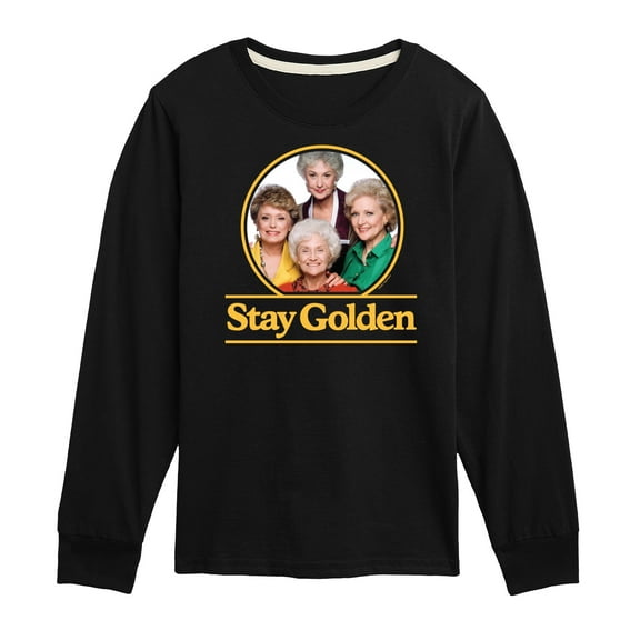 Golden Girls - Stay Golden Group - Toddler And Youth Long Sleeve Graphic T-Shirt