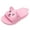 Pink, variant on Kids Boys Girls Summer 𝖡ear Cloud Slippers Thick Sole Sandals Non-Slip Cute Toddler Shoes for Indoor Outdoor