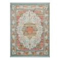 thumbnail image 3 of Unique Loom Baracoa Collection Area Rug - Malecon (10' x 13' 1" Rectangle Light Blue/Orange), 3 of 7