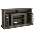 thumbnail image 4 of Classic Tv Stand 65" - Dark Walnut, Home Entertainment Essential Modern Media Unit For Walnut & Spacious Interior, 4 of 6