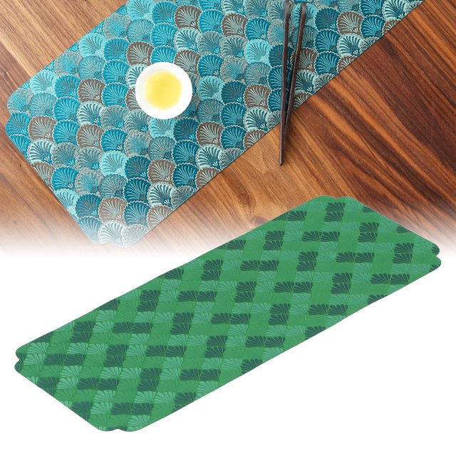Tapete para taza de té de estilo chino de mesa rectangular tejido de mano de obra para ceremonia del té ANGGREK Otros