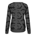 thumbnail image 5 of Enjoytime Women's Halloween Sweatshirts Trendy Printed Long Sleeve Pullover Tops Gothic Fall Plus Size Clothes 2025, 5 of 5