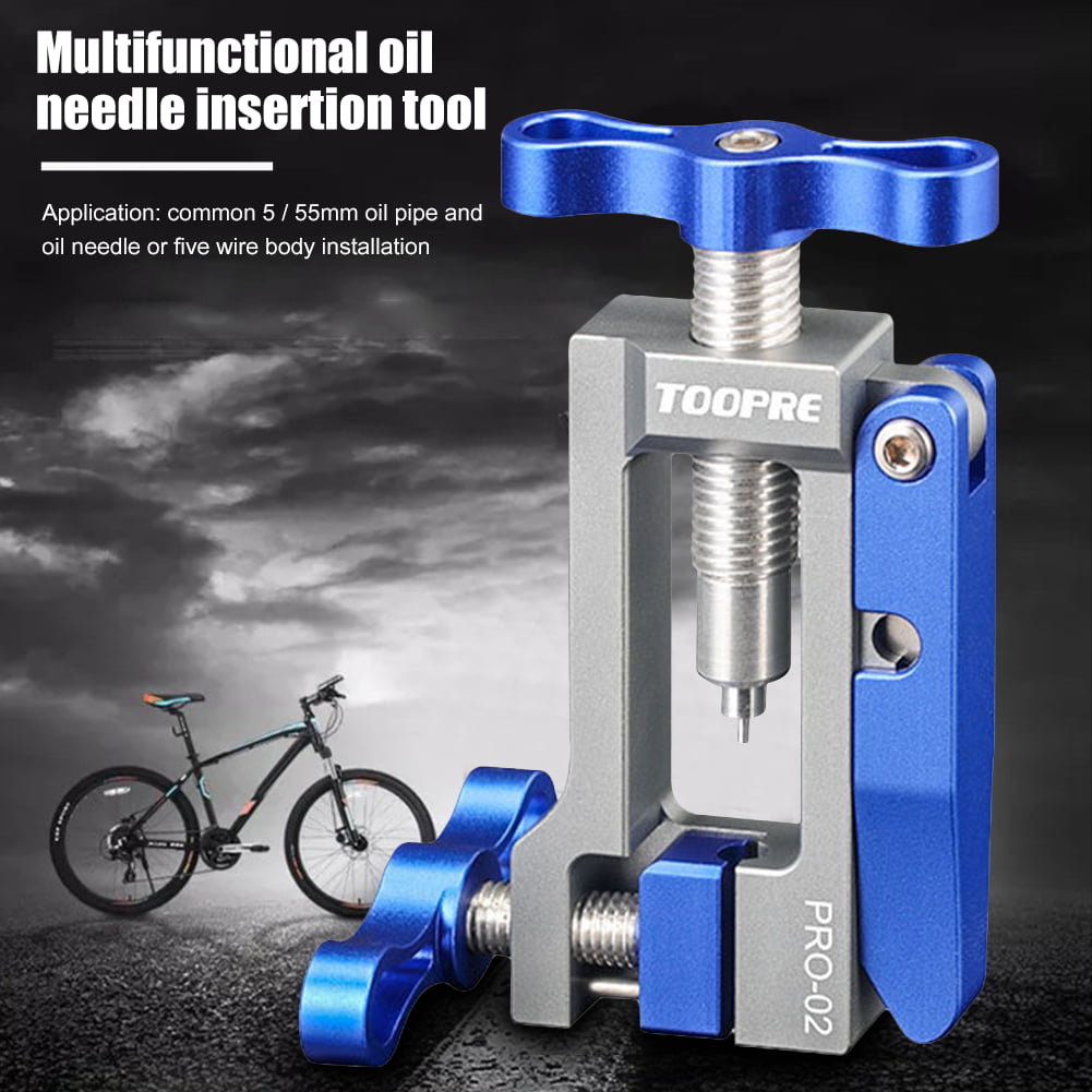 TOOPRE Bicycle Needle Tool Driver Hydraulic Hose Cutter Insert Install Tool 