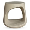 thumbnail image 1 of Moe's Home Collection Rothko Outdoor Stool Cream Stone Side Tables, 1 of 5