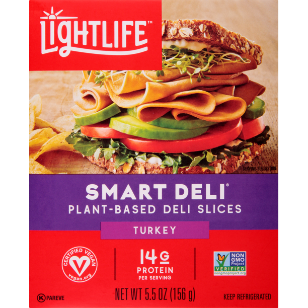 Lightlife Smart Deli Vegan Turkey Slices